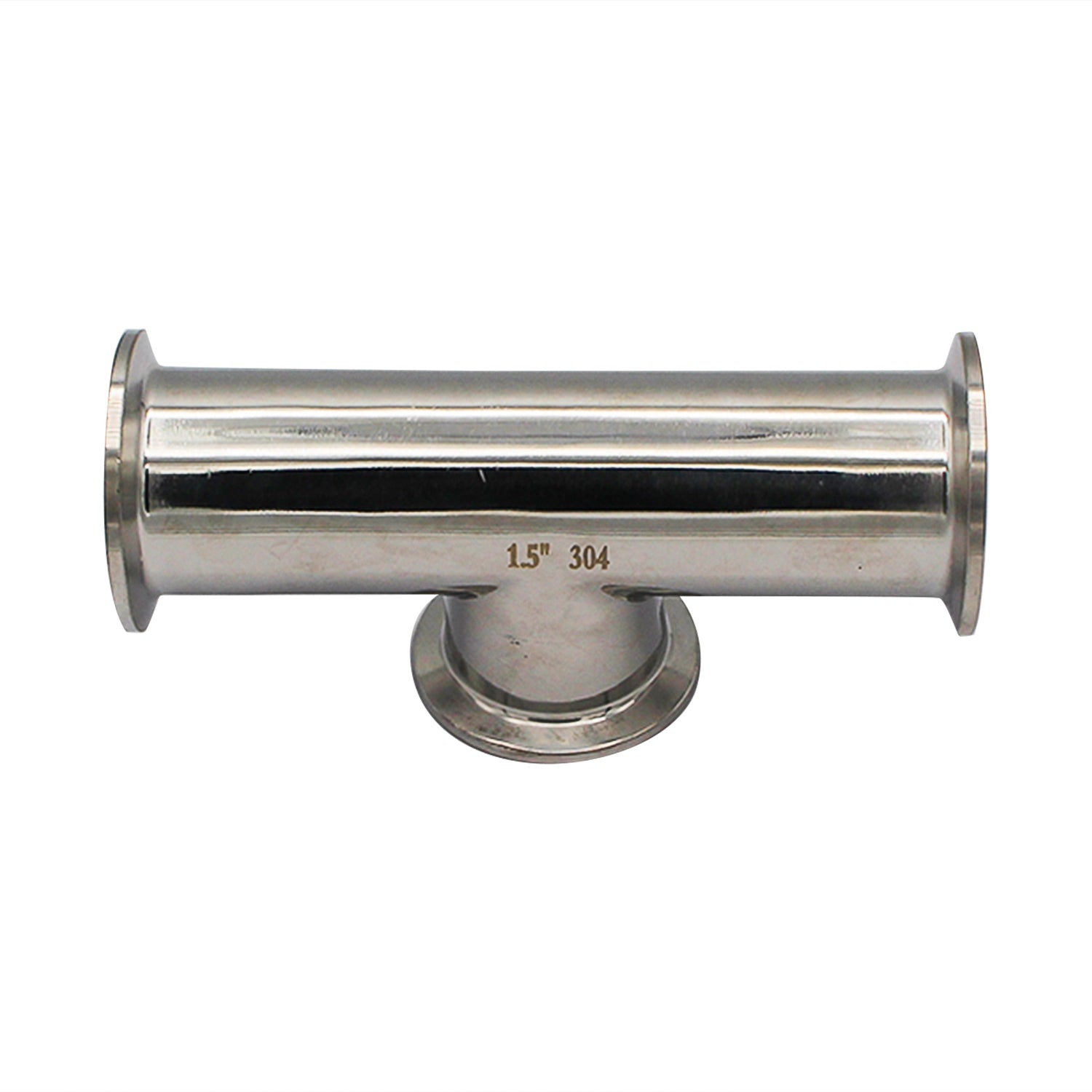 1.5" Tri Clamp Instrument Tee - Tri Clover Sanitary Stainless Steel -  Canuck Homebrew Supply, Canada