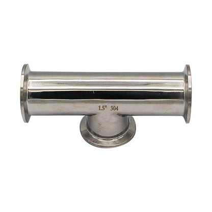 1.5" Tri Clamp Instrument Tee - Tri Clover Sanitary Stainless Steel -  Canuck Homebrew Supply, Canada