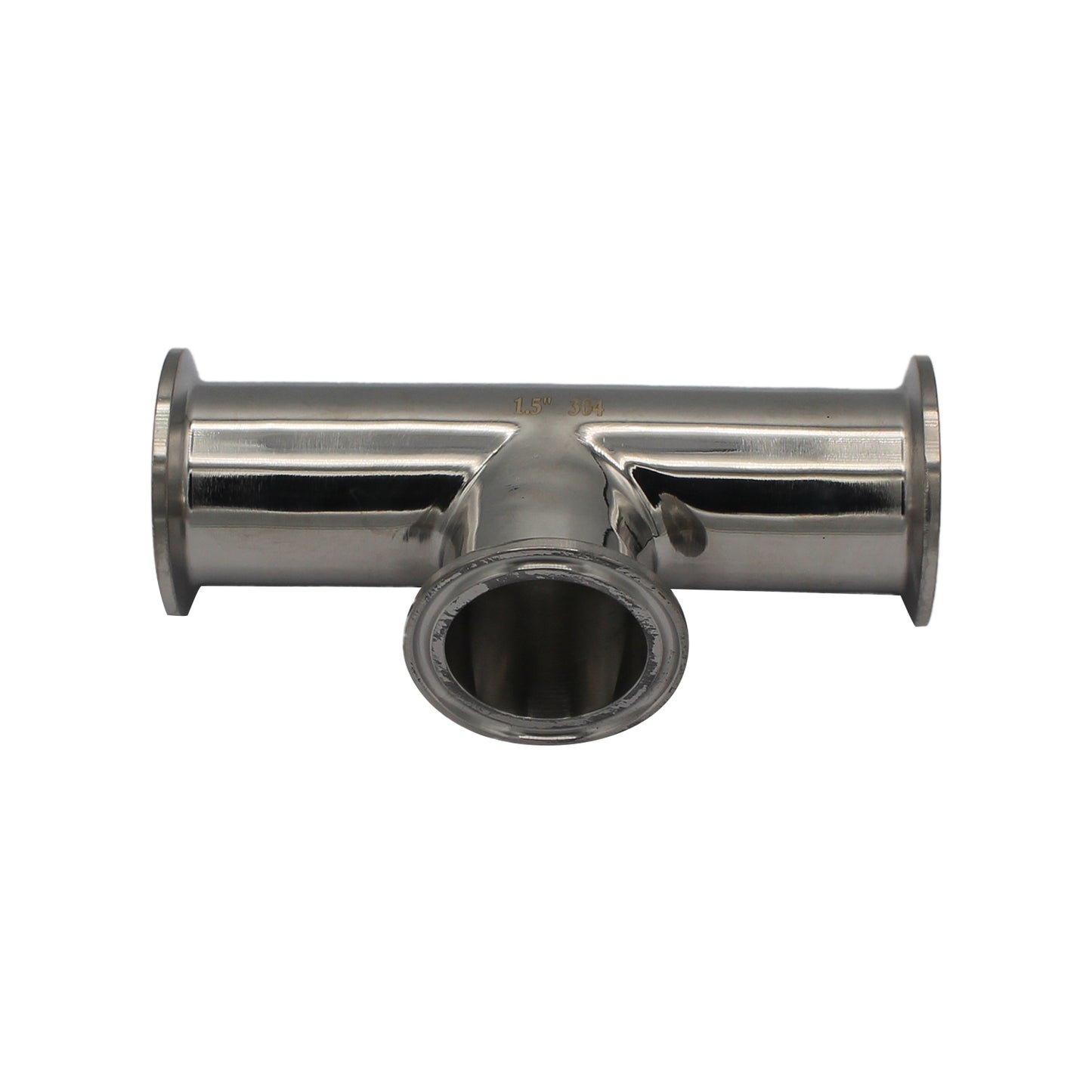 1.5" Tri Clamp Instrument Tee - Tri Clover Sanitary Stainless Steel -  Canuck Homebrew Supply, Canada
