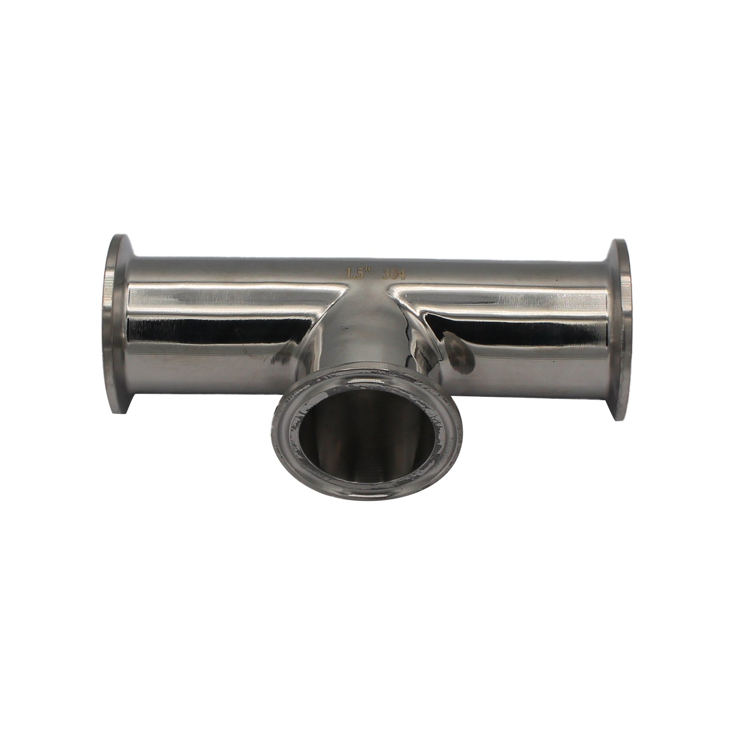 1.5" Tri Clamp Instrument Tee - Tri Clover Sanitary Stainless Steel -  Canuck Homebrew Supply, Canada