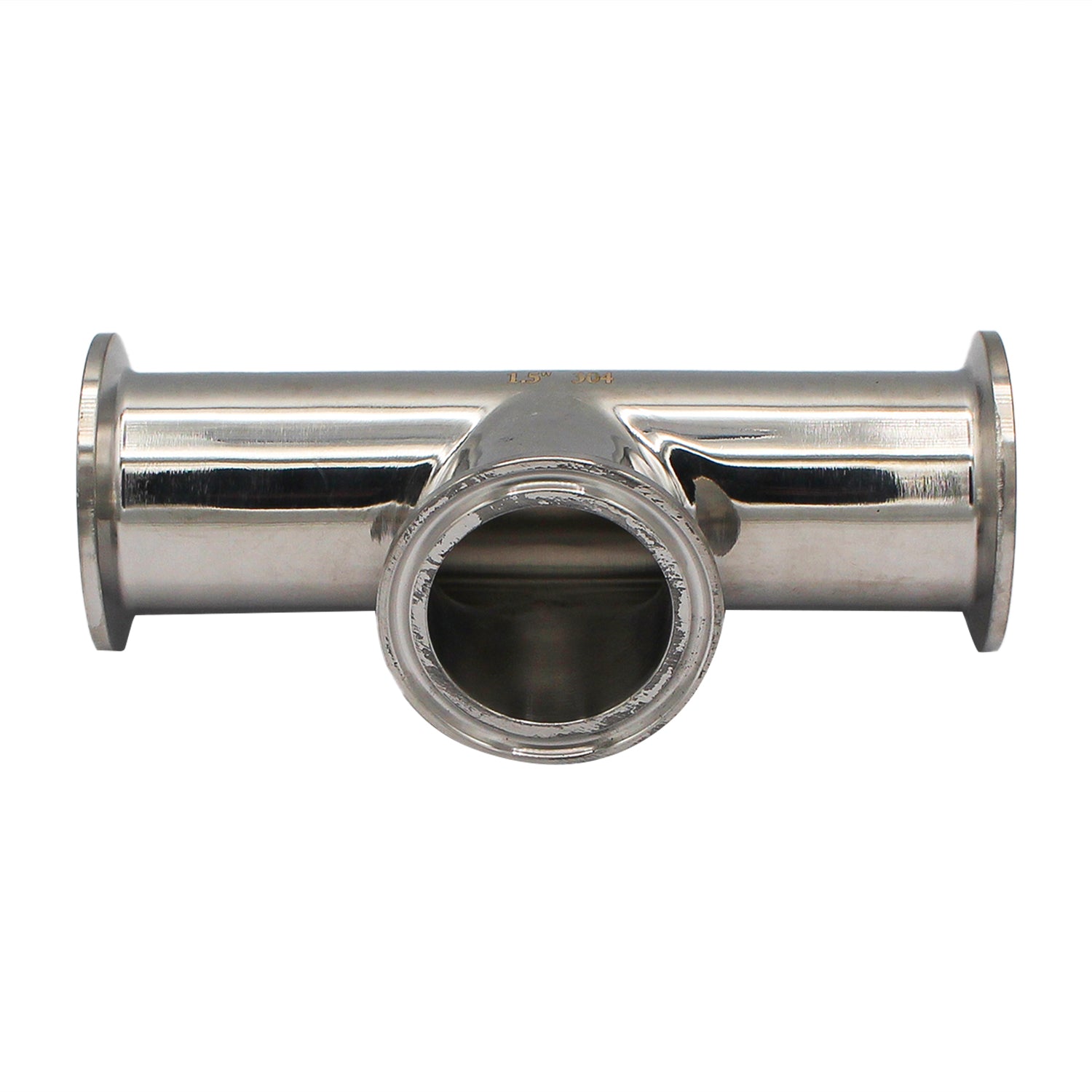 1.5" Tri Clamp Instrument Tee - Tri Clover Sanitary Stainless Steel -  Canuck Homebrew Supply, Canada