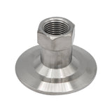 Stainless Steel Tri-Clover Fitting - 1/2" Female NPT to 2" TC