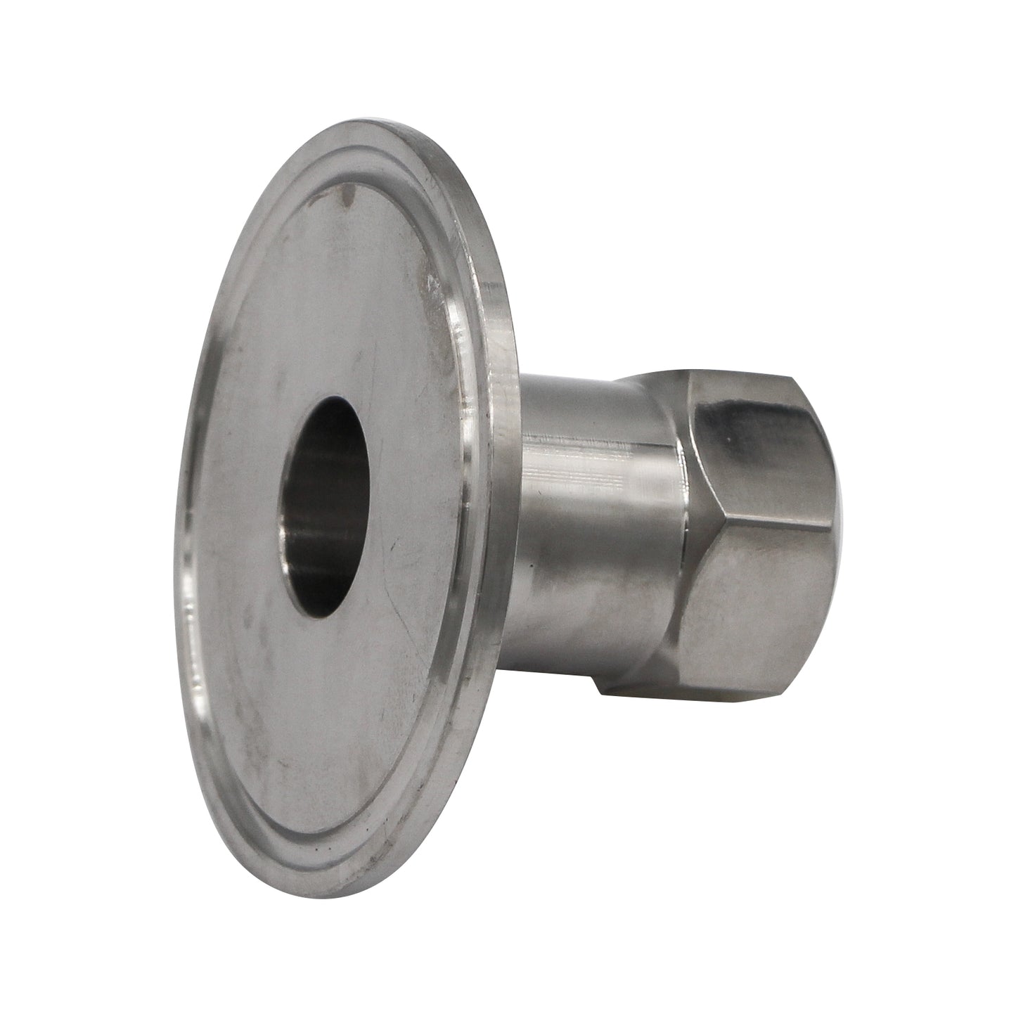 2" Tri Clamp X 1/2" Female NPT Adapter - Tri Clover Sanitary Stainless Steel Fitting