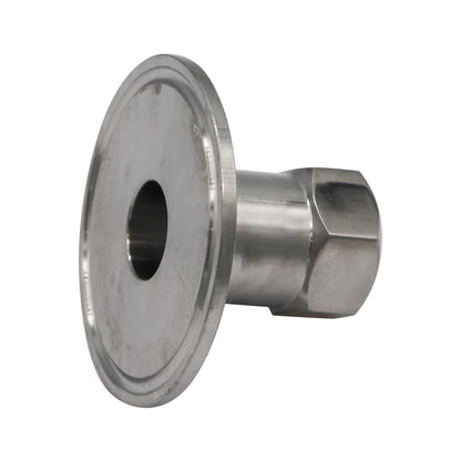 2" Tri Clamp X 1/2" Female NPT Adapter - Tri Clover Sanitary Stainless Steel Fitting