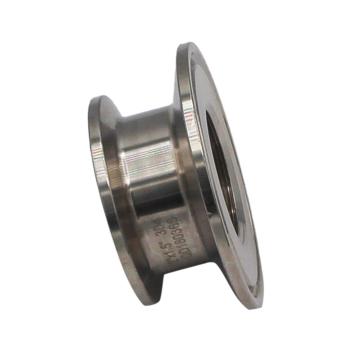 2" x 1.5" Tri Clamp Tri Clamp Threaded Cap Reducer (1" NPS Threaded) - Tri Clover Sanitary Stainless Steel Fitting -  Canuck Homebrew Supply, Canada