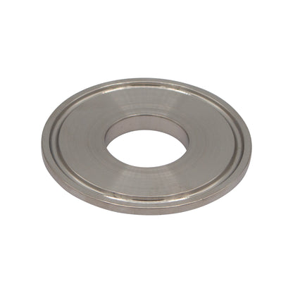 2" Tri Clamp End Cap with 1" Cutout - Tri Clover Sanitary Stainless Steel Fitting