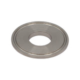 Stainless Steel Tri-Clover Cut-Out Cap - 2" TC - 1" Smooth Cut-Out