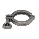 Stainless Steel Tri-Clover Clamp - 2" TC
