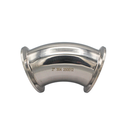 2" Tri Clamp 90° Elbow - Tri Clover Sanitary Stainless Steel Fitting -  Canuck Homebrew Supply, Canada