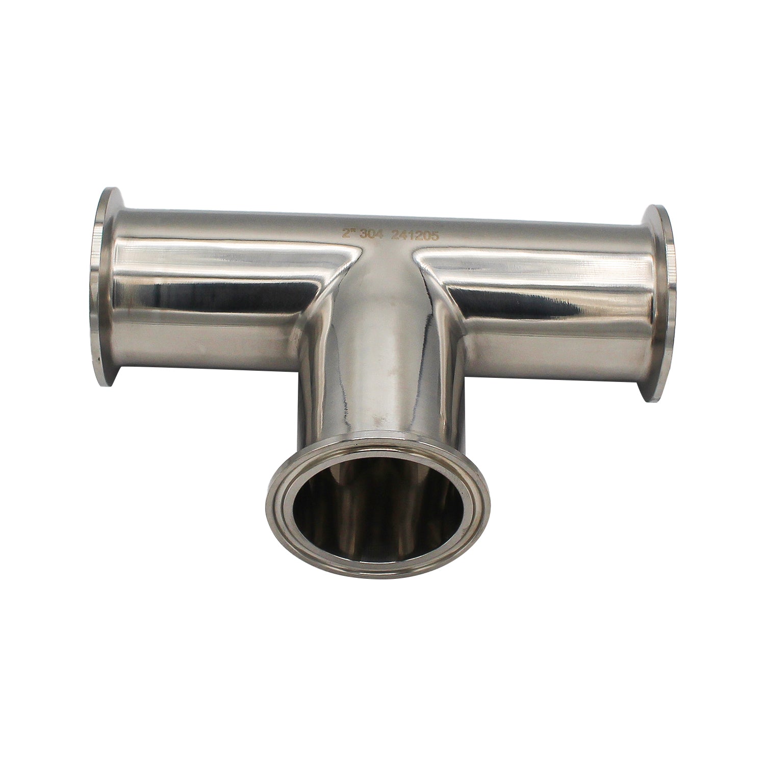 2"  Tri Clamp Tee - Tri Clover Sanitary Stainless Steel Fitting -  Canuck Homebrew Supply, Canada