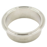 Stainless Steel Tri-Clover Ferrule - 3" TC - 1 1/8" Length