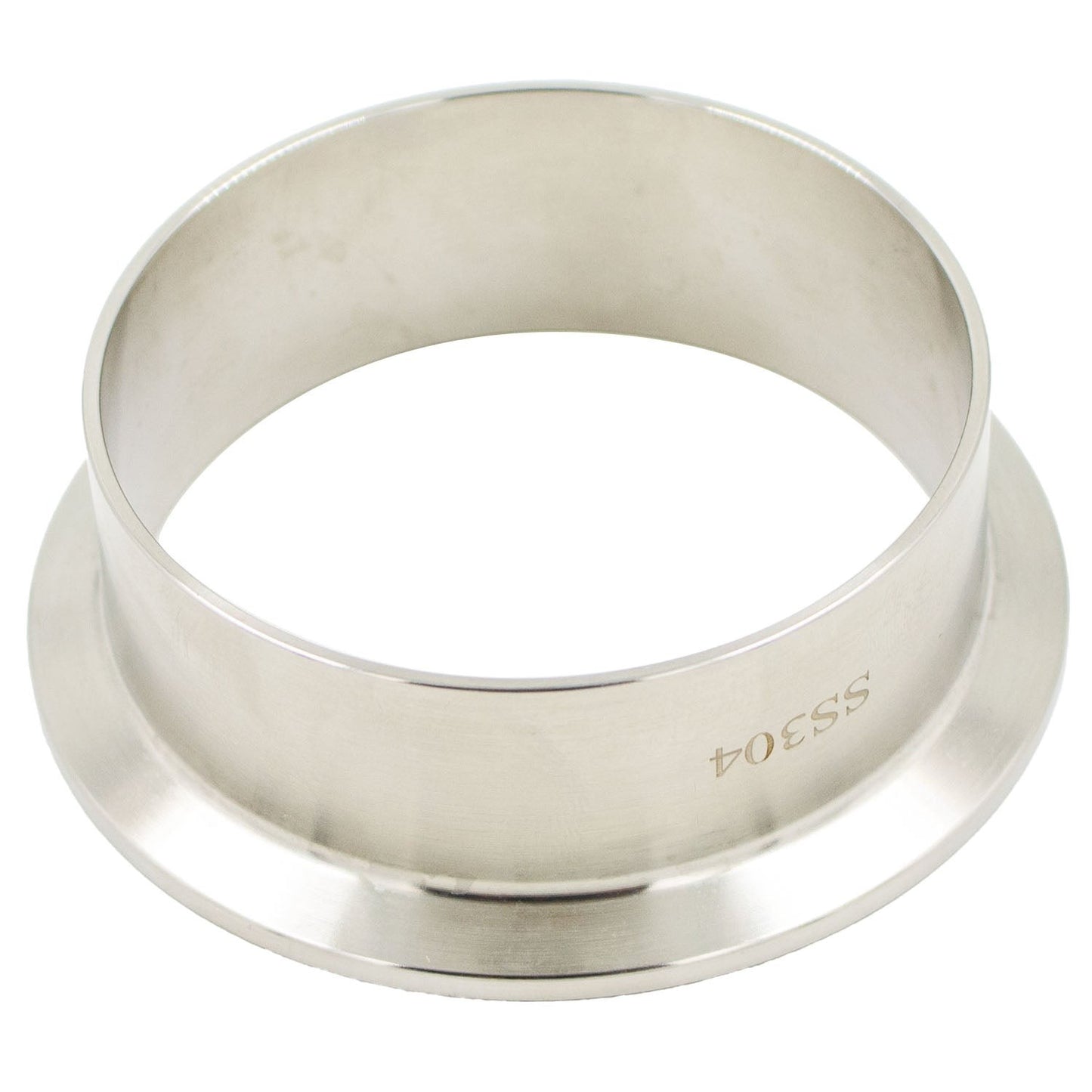 Stainless Steel Tri-Clover Ferrule - 3" TC - 1 1/8" Length