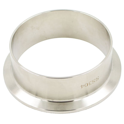 Stainless Steel Tri-Clover Ferrule - 3" TC - 1 1/8" Length