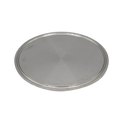 Stainless Steel Tri-Clover Cap - 4" TC