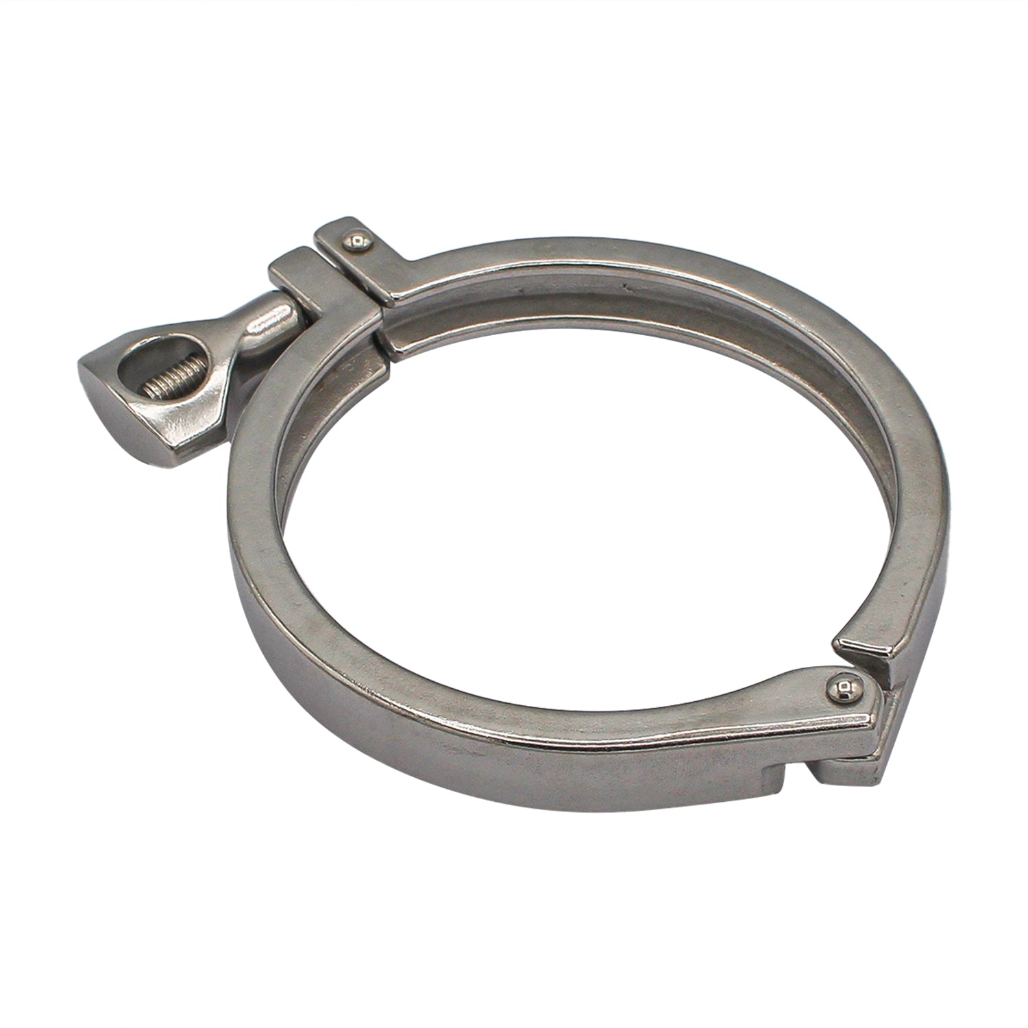 Stainless Steel Tri-Clover Clamp - 4" TC -  Canuck Homebrew Supply, Canada