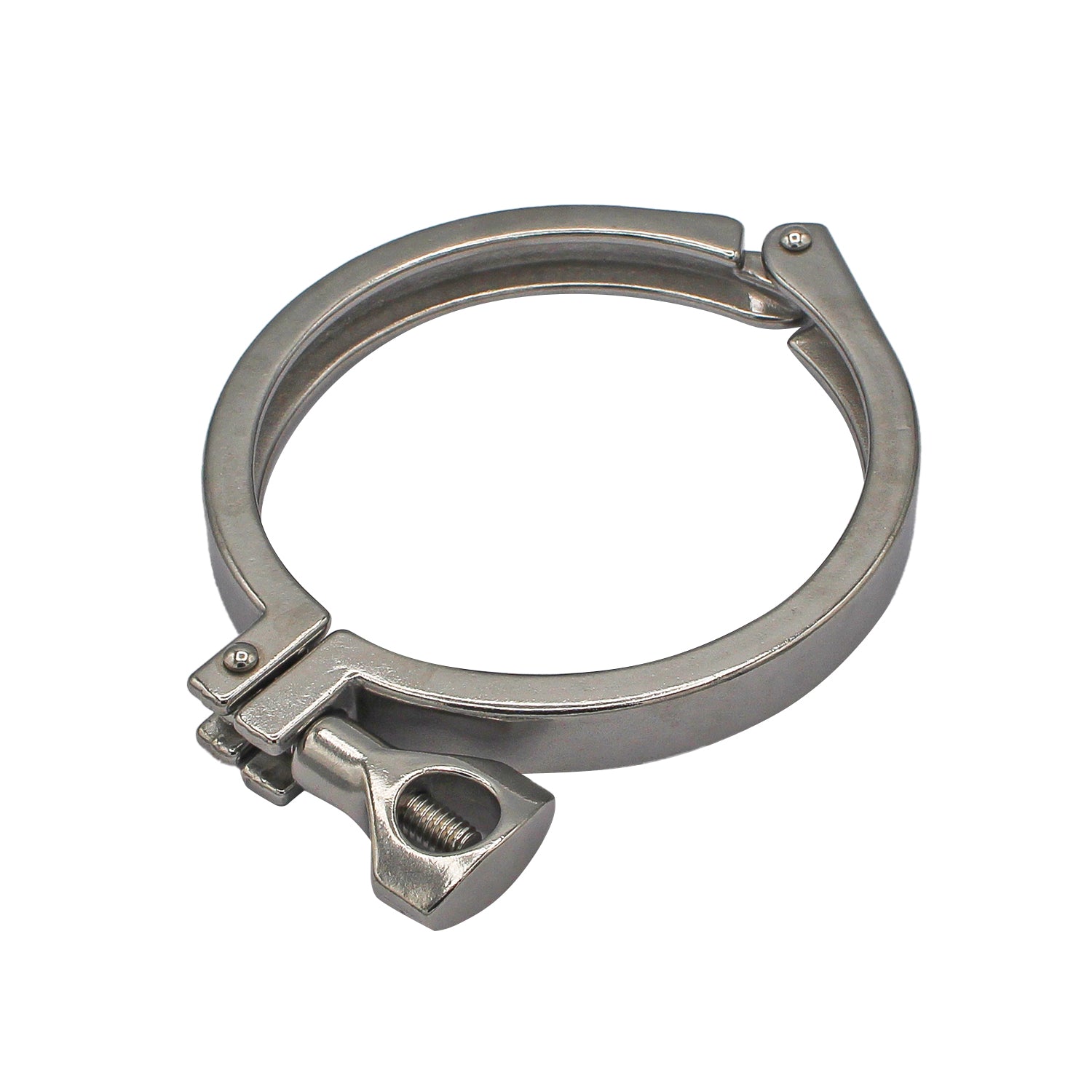 Stainless Steel Tri-Clover Clamp - 4" TC -  Canuck Homebrew Supply, Canada