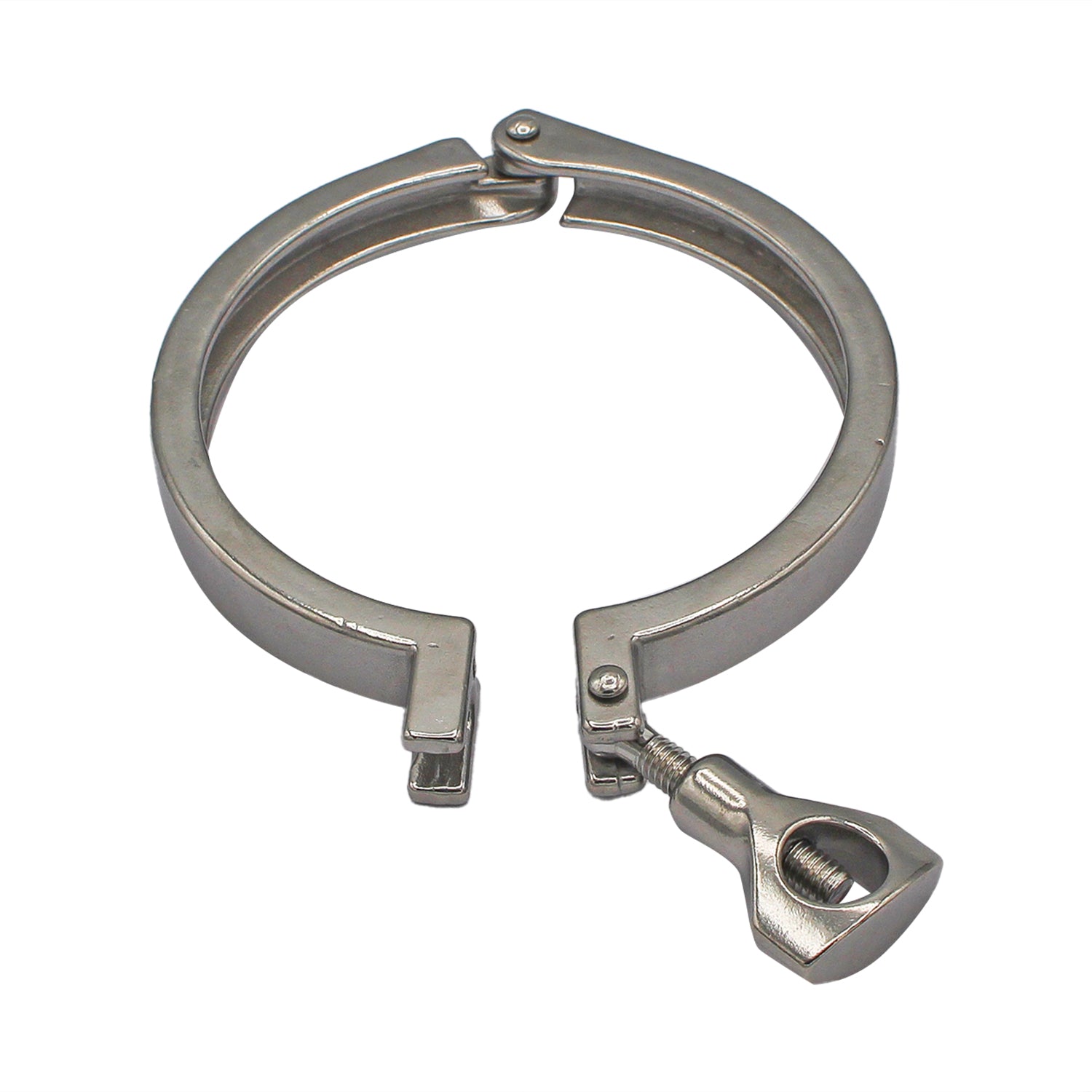 Stainless Steel Tri-Clover Clamp - 4" TC -  Canuck Homebrew Supply, Canada