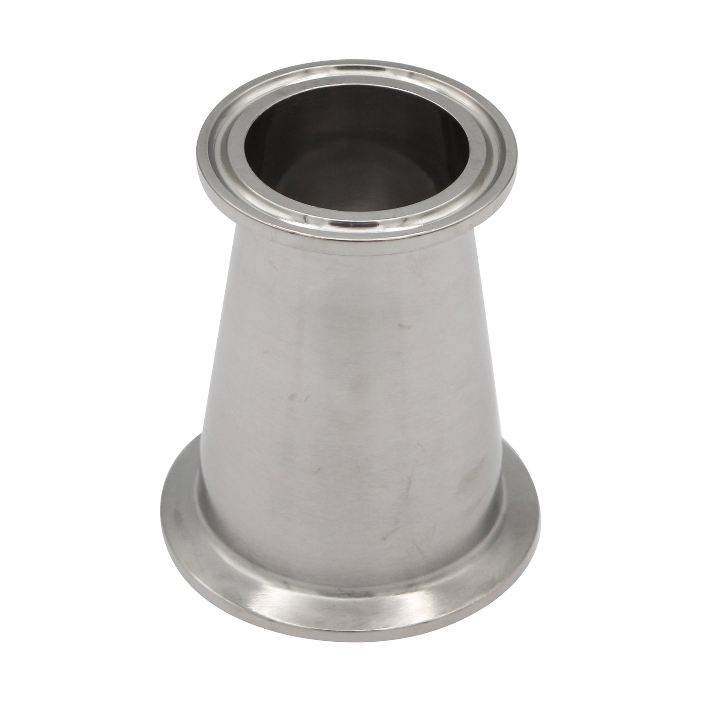 2" TC to 1.5" Tri Clamp Concentric Reducer - Tri Clover Sanitary Stainless Steel Fitting