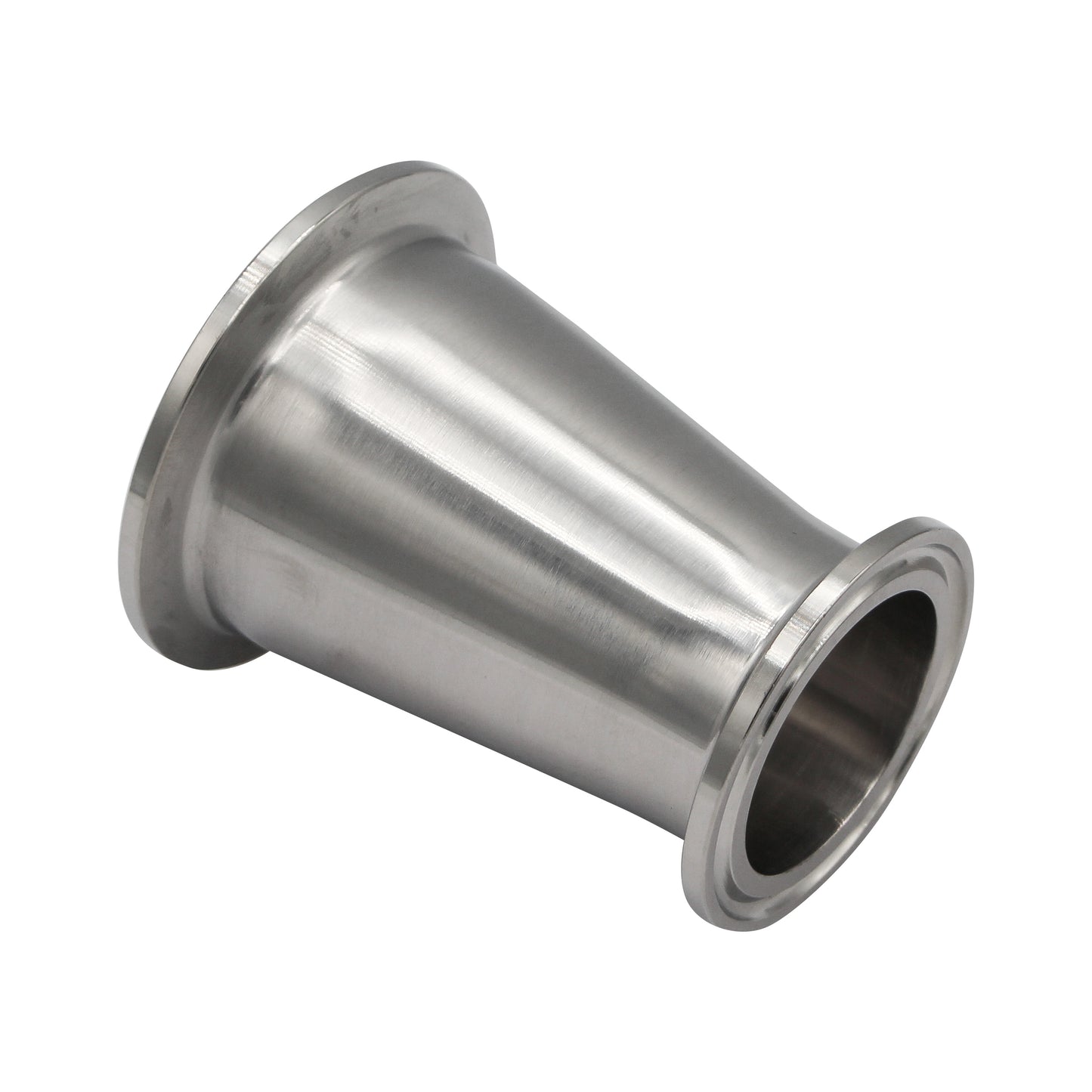 2" TC to 1.5" Tri Clamp Concentric Reducer - Tri Clover Sanitary Stainless Steel Fitting