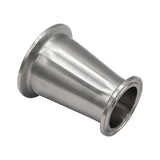 Stainless Steel Tri-Clover Concentric Reducer - 2" TC to 1.5" TC