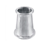 Stainless Steel Tri-Clover Concentric Reducer - 2” TC to 1.5” TC