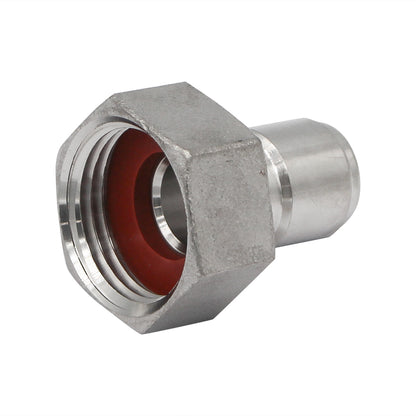 Stainless Steel Quick Disconnect Fitting - 3/4" Female GH to 1/2" Male QD