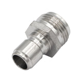 Stainless Steel Quick Disconnect Fitting - Male GH to Male QD