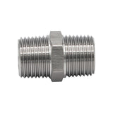 Stainless Steel Hex Nipple - 1/2 Male NPT