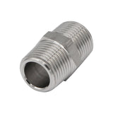 Stainless Steel Hex Nipple - 1/2 Male NPT