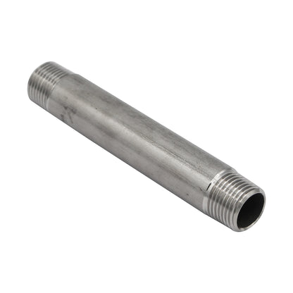 Stainless Steel Nipple - 1/2 Male NPT - 5 Length
