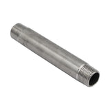 Stainless Steel Nipple - 1/2 Male NPT - 5 Length