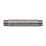 Stainless Steel Nipple - 1/2 Male NPT - 5 Length