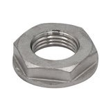 Stainless Steel Flanged Lock Nut - 1/2" NPS