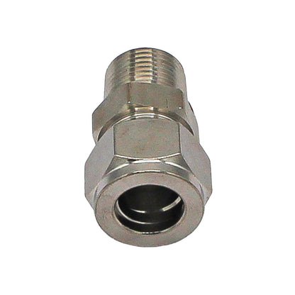 Stainless Steel Compression Fitting - 1/2" Male NPT to 5/8" Comp -  Canuck Homebrew Supply, Canada