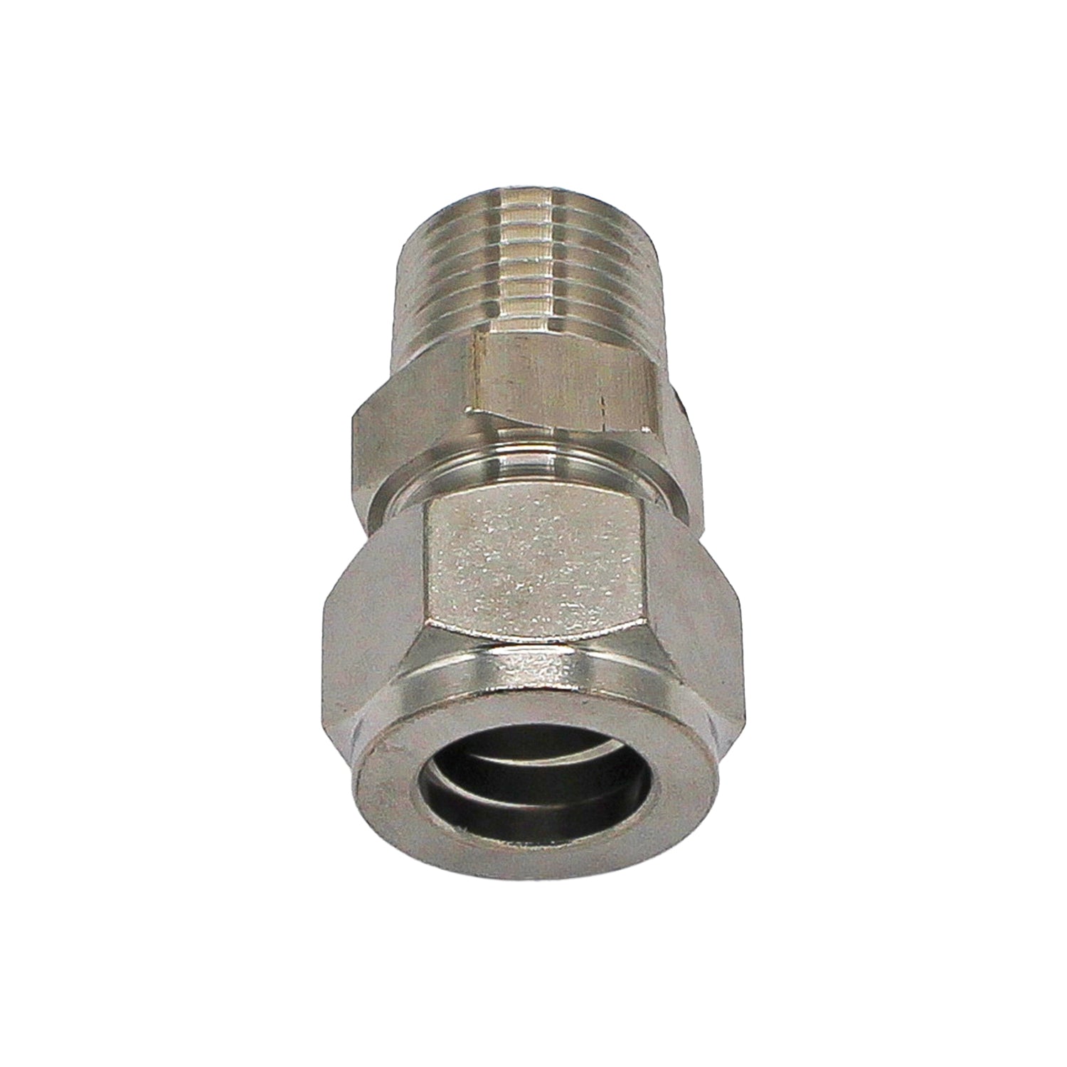 Stainless Steel Compression Fitting - 1/2" Male NPT to 5/8" Comp -  Canuck Homebrew Supply, Canada