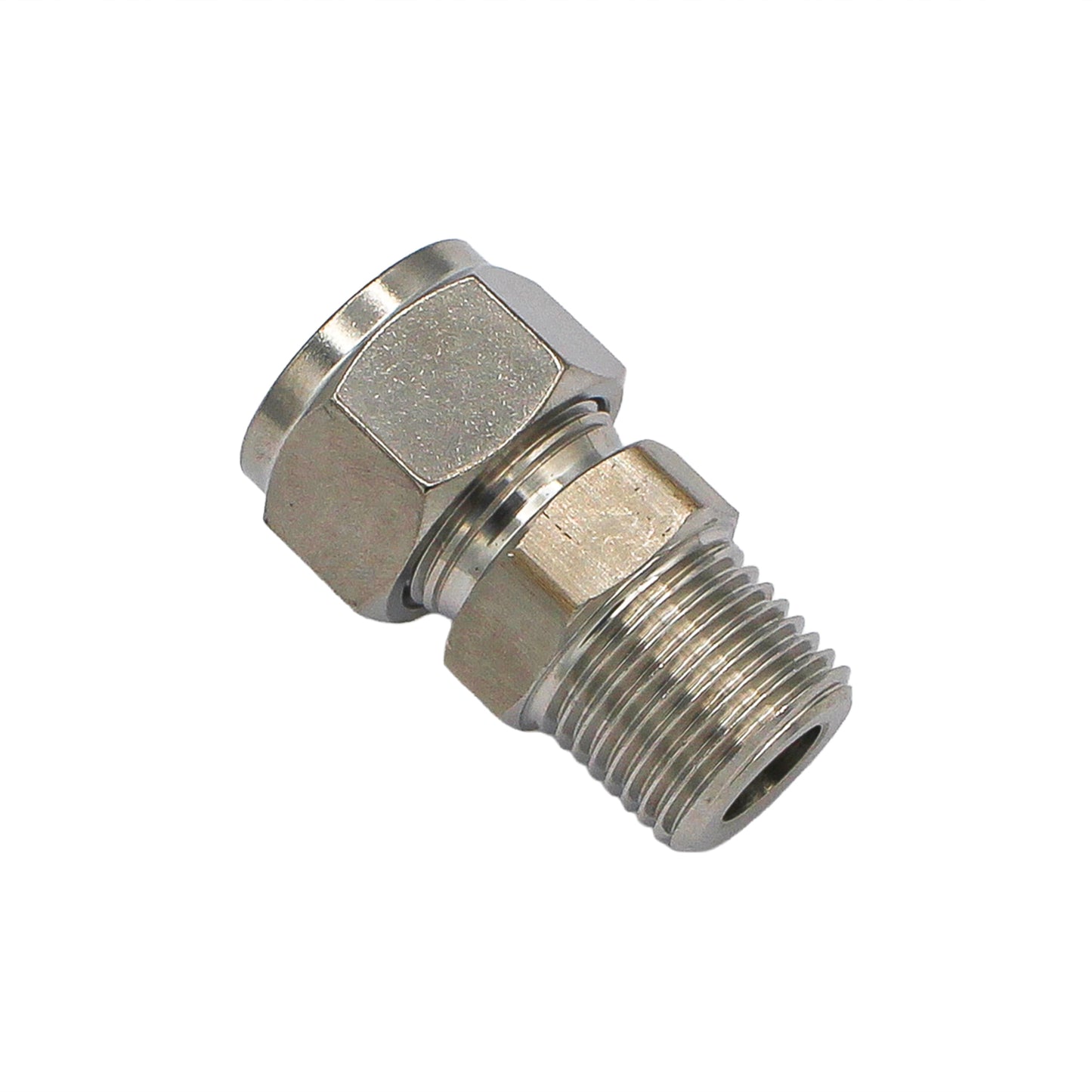 Stainless Steel Compression Fitting - 1/2" Male NPT to 5/8" Comp -  Canuck Homebrew Supply, Canada