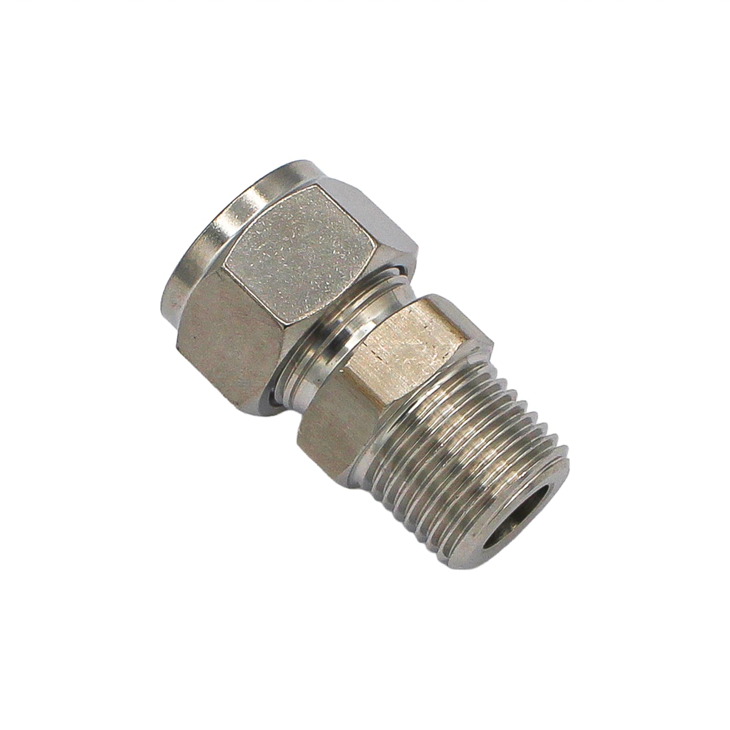Stainless Steel Compression Fitting - 1/2" Male NPT to 5/8" Comp -  Canuck Homebrew Supply, Canada
