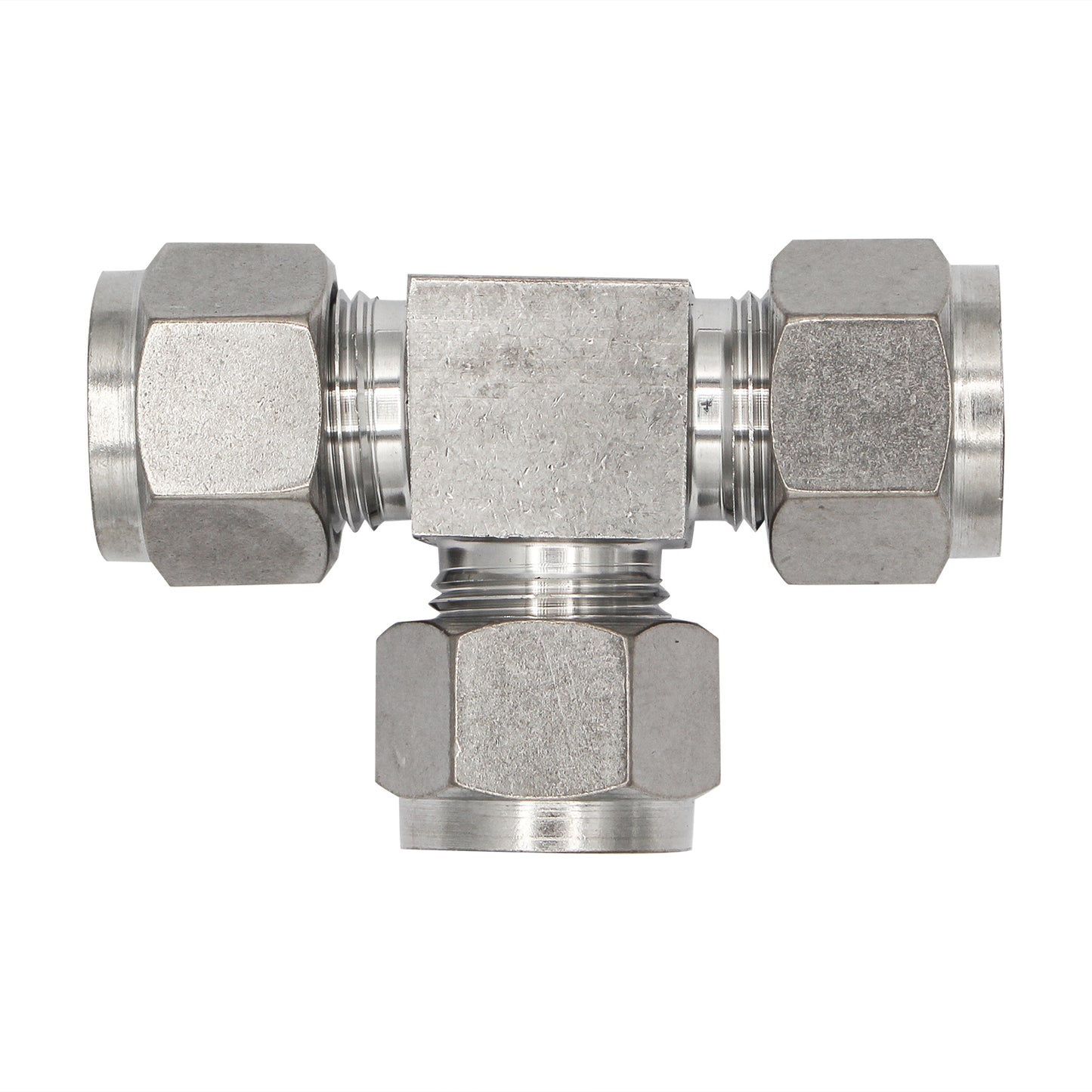 Stainless Steel Compression Tee - 1/2" Comp