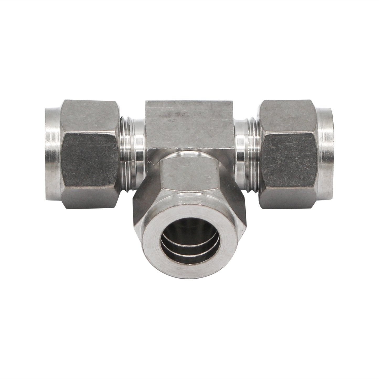 Stainless Steel Compression Tee - 1/2" Comp