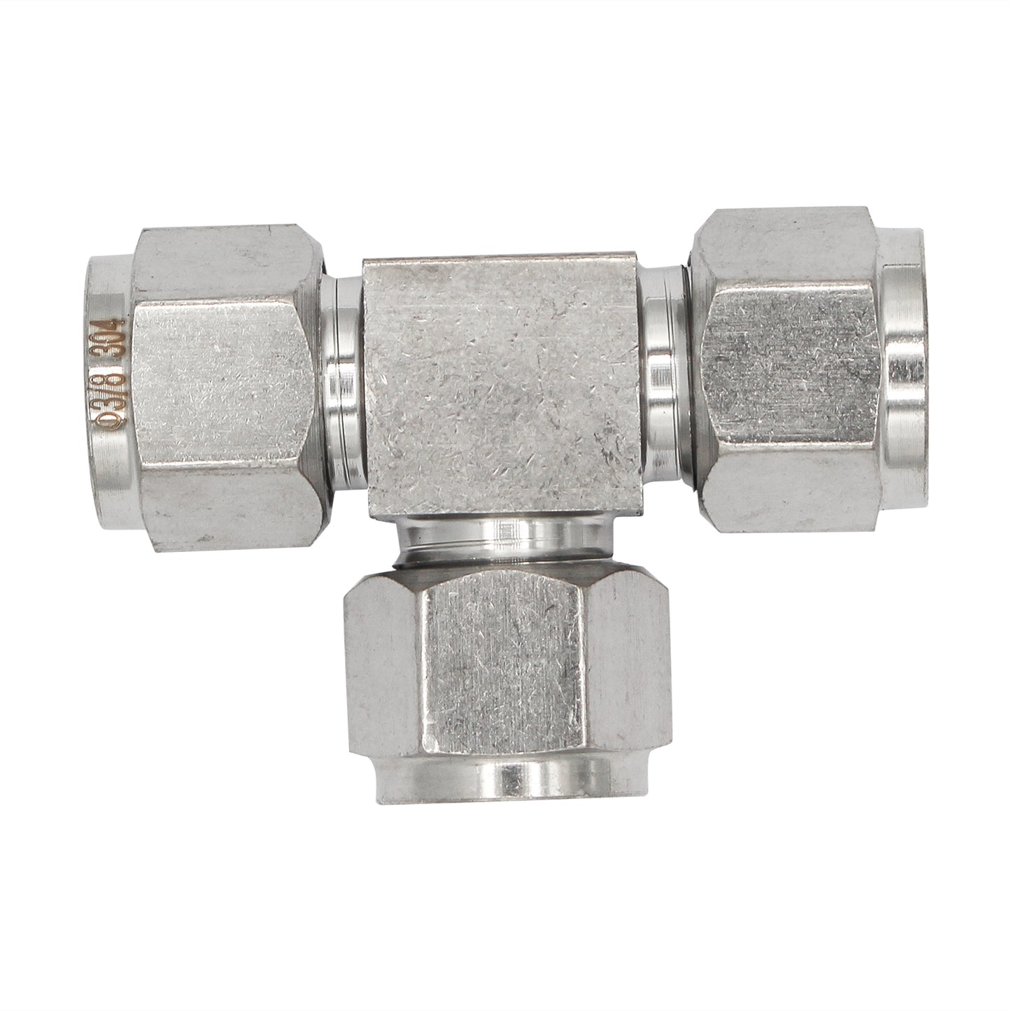 Stainless Steel Compression Tee - 3/8" Comp
