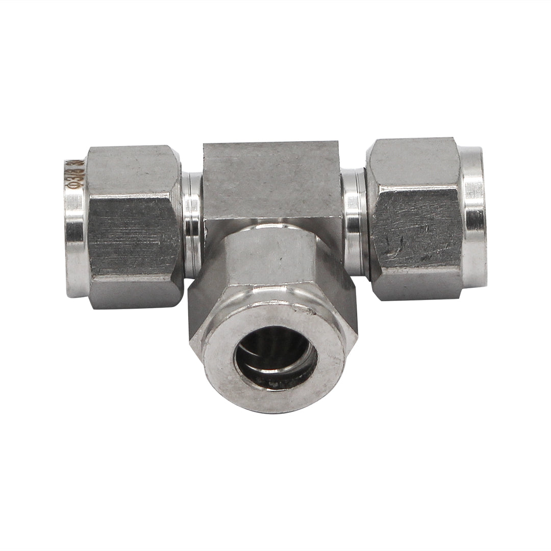 Stainless Steel Compression Tee - 3/8" Comp