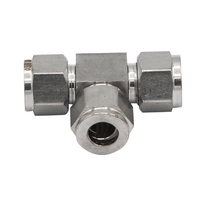 Stainless Steel Compression Tee - 3/8" Comp