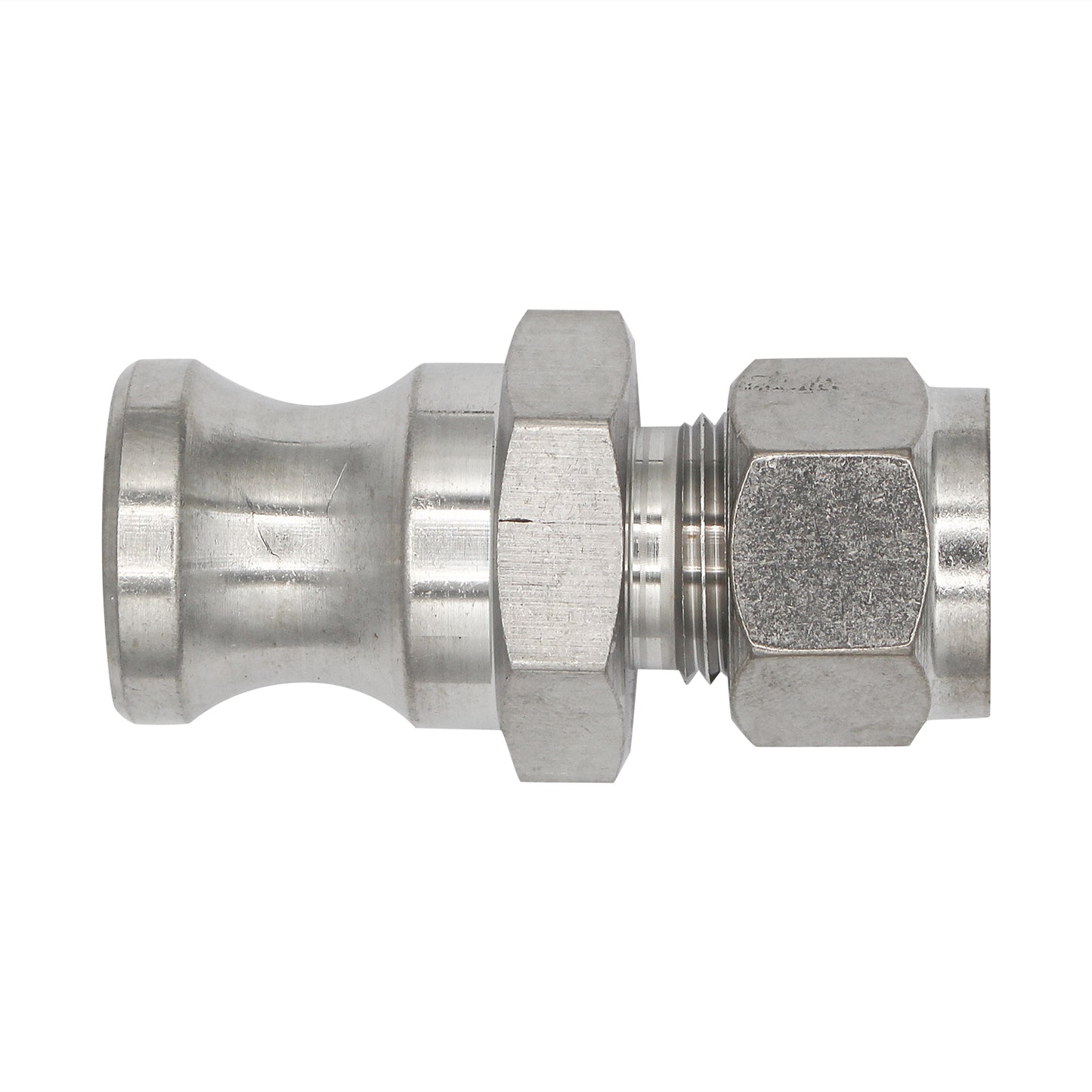 Stainless Steel 1/2" Male Camlock - 1/2" Compression Fitting