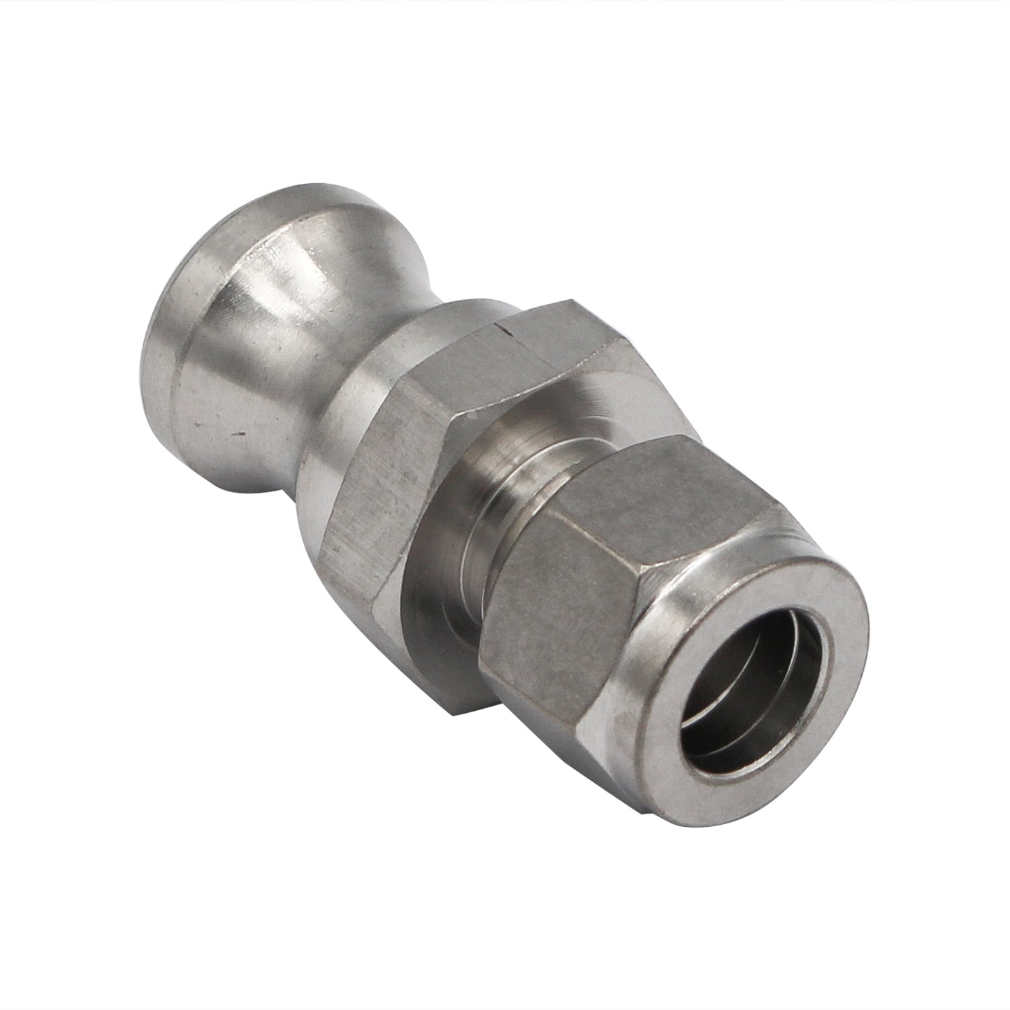 Stainless Steel 1/2" Male Camlock - 1/2" Compression Fitting