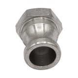 Stainless Steel 1/2" Male Camlock - 1/4" MFL Fitting