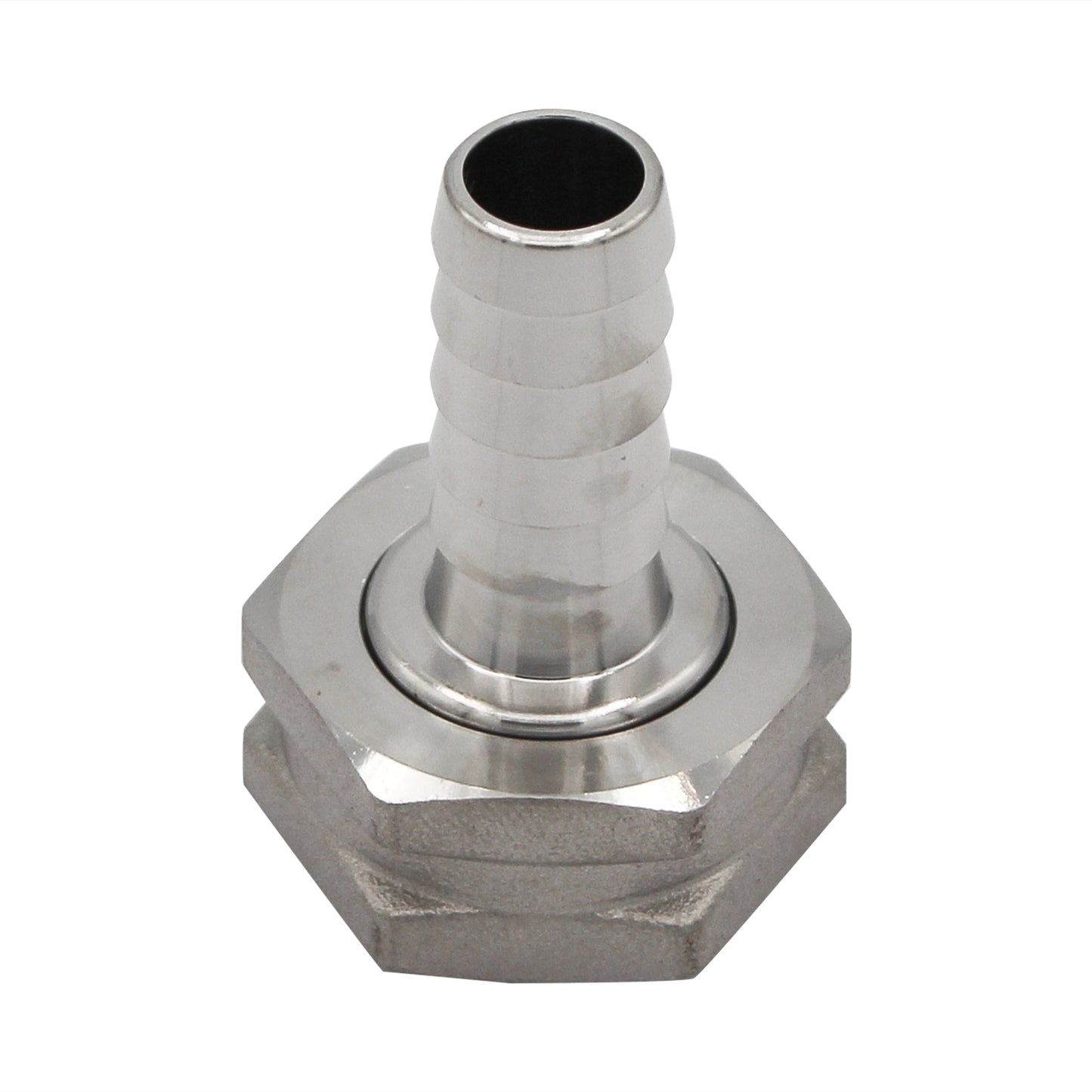 Stainless Steel Barbed Garden Hose Fitting - 1/2" Barb to Female Garden Hose -  Canuck Homebrew Supply, Canada