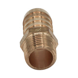 Brass 1/2" Male NPT to 3/4" Barb