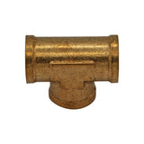 Brass 1/2" Female NPT Tee