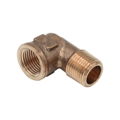1/2" NPT Street Elbow - Brass Pipe Fitting