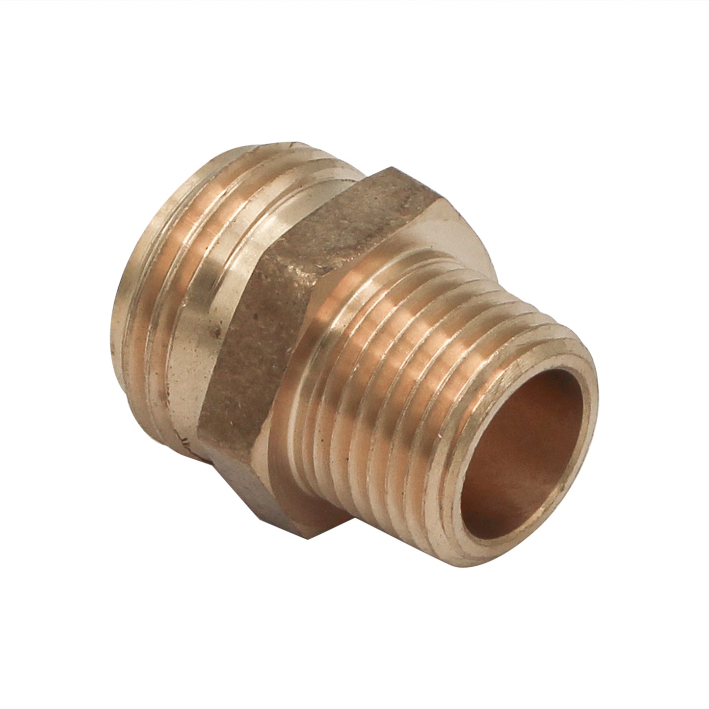 Brass Male Garden Hose to 1/2" Male NPT